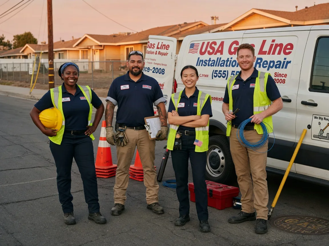 Gas Line Installation company in Stem, NC